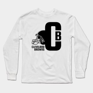 CB Cleveland Browns 2 Long Sleeve T-Shirt